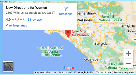 Map of New Directions for Women
