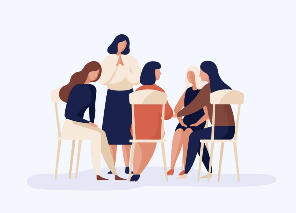 Group Therapy for Addiction | New Directions for Women