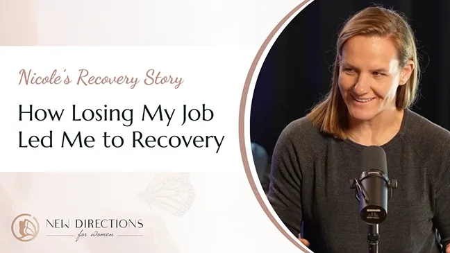 Podcast cover - how losing my job led me to recovery