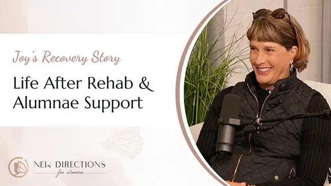 Podcast Cover - Life after rehab & Alumnae Support